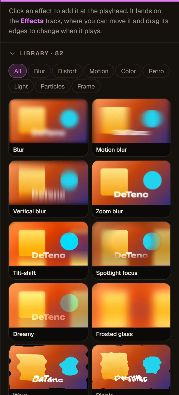 82 effects